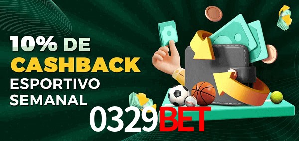 10% de bônus de cashback na 0329bet