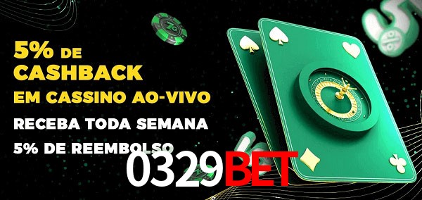 Promoções do cassino ao Vivo 0329bet